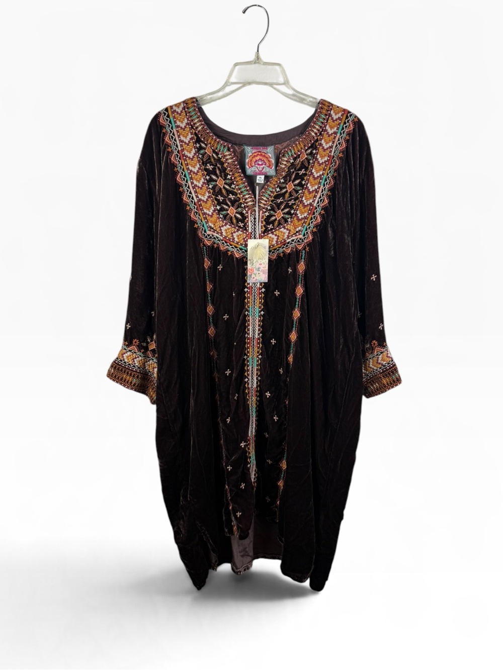 Johnny Was Chiri Velvet Dress